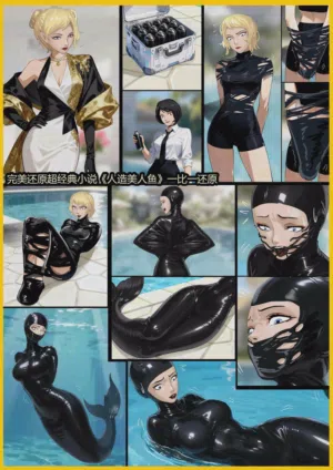 king《超人氣小說改漫畫——人造美人魚01》 封面 - HaSM.cc